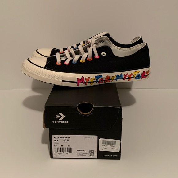 [NEW] CONVERSE CHUCK TAYLOR ALL-STAR OX MY STORY MENS SHOES SIZE 8.5 SNEAKERS - Picture 4 of 7